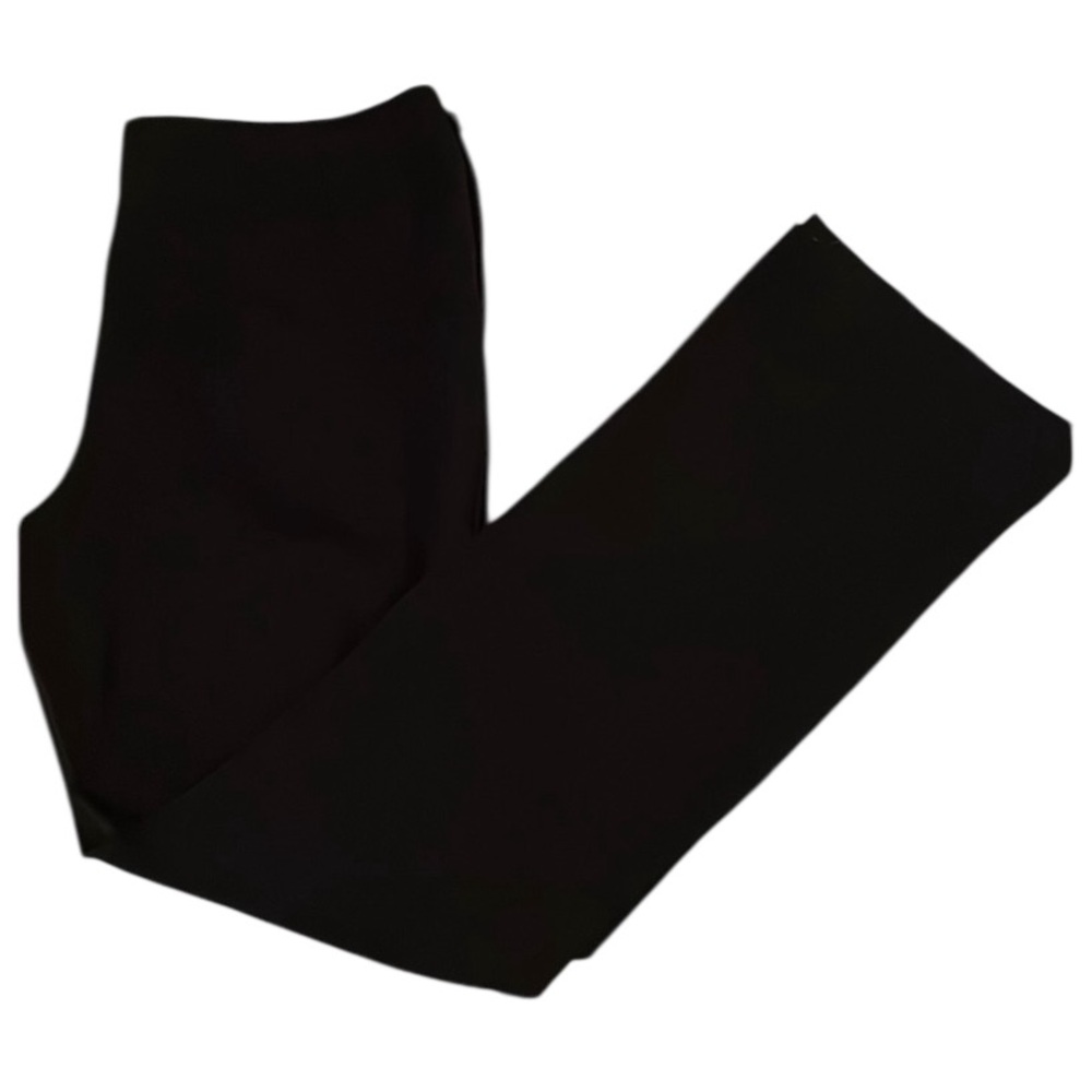INC International Concepts size 14 black high waist wide leg dress pants